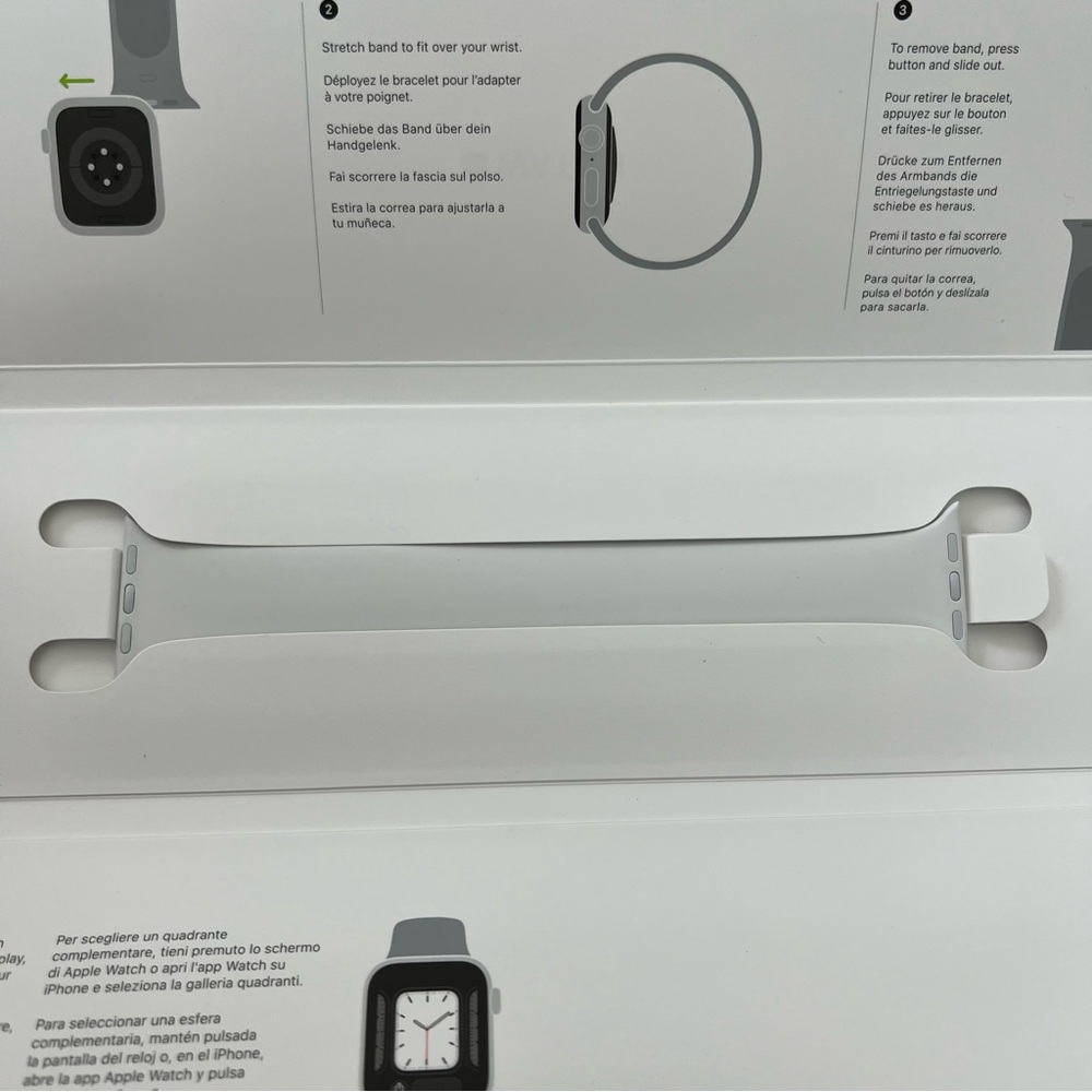 Apple White Smartwatch Band